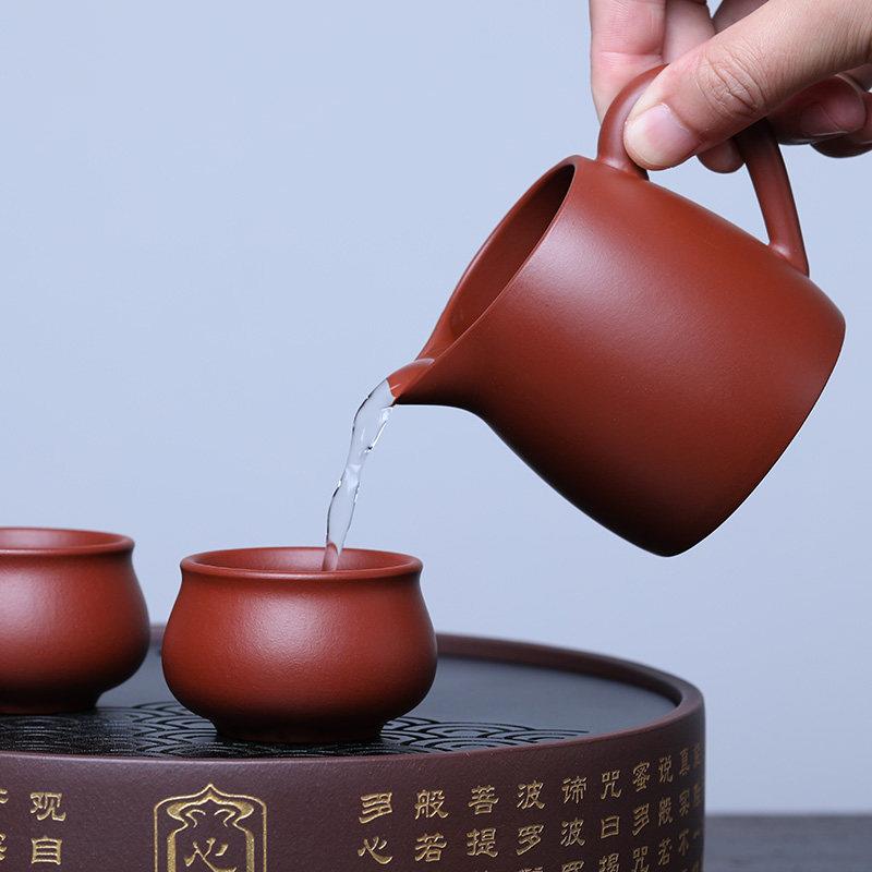 大兴宜紫砂公道杯漏YDJ茶滤过滤大红袍手工茶功夫茶具茶海分茶器