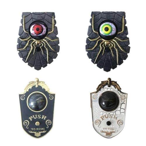 Halloween one-eyed doorbell haunted house decora toy pendant