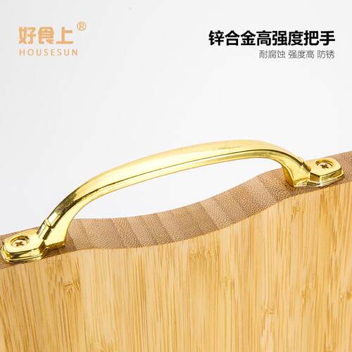 RI0T无胶竹砧板纯竹实心切菜板擀面板饺子板防霉防开裂