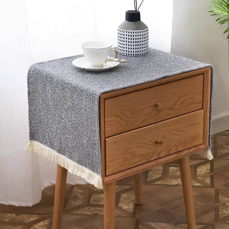 床头柜盖布公主风遮丑现代防油面垫桌布套罩防脏床边柜桌垫防烫,居家布艺,万能盖巾,淘宝优惠券,粉丝福利购,淘宝优惠卷