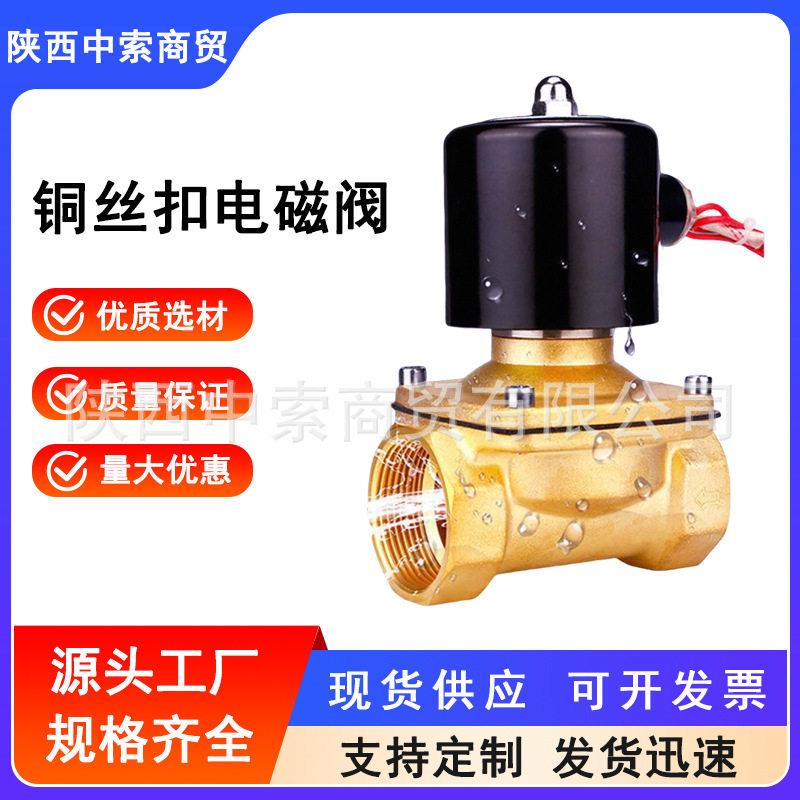 节能电磁阀水阀自来水管开关水阀1寸控制阀220V水管电子阀24V