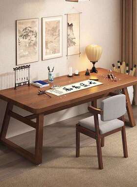 学用桌书法桌新中GNZ式毛电笔书画桌办公桌脑桌工作台家书国房写