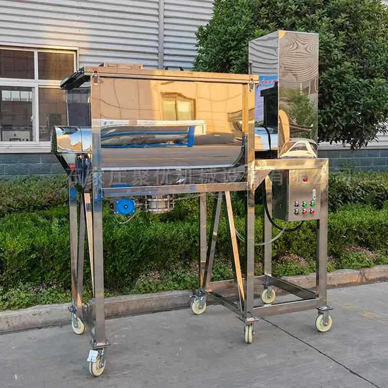 正品槽型不锈钢大型卧式混料干粉机肥搅料拌混粉合机面加热螺带搅,五金/工具,拌料机,淘宝优惠券,粉丝福利购,淘宝优惠卷
