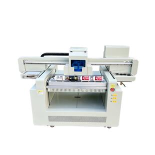 UV平板曲面打印机塑料文具充电宝印刷木质工艺品挂牌亚克力彩绘机