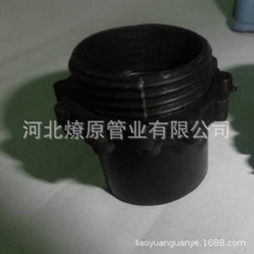 现货蛇皮管-黑尼龙接1651塑料固定接头头 包塑属金软管接头