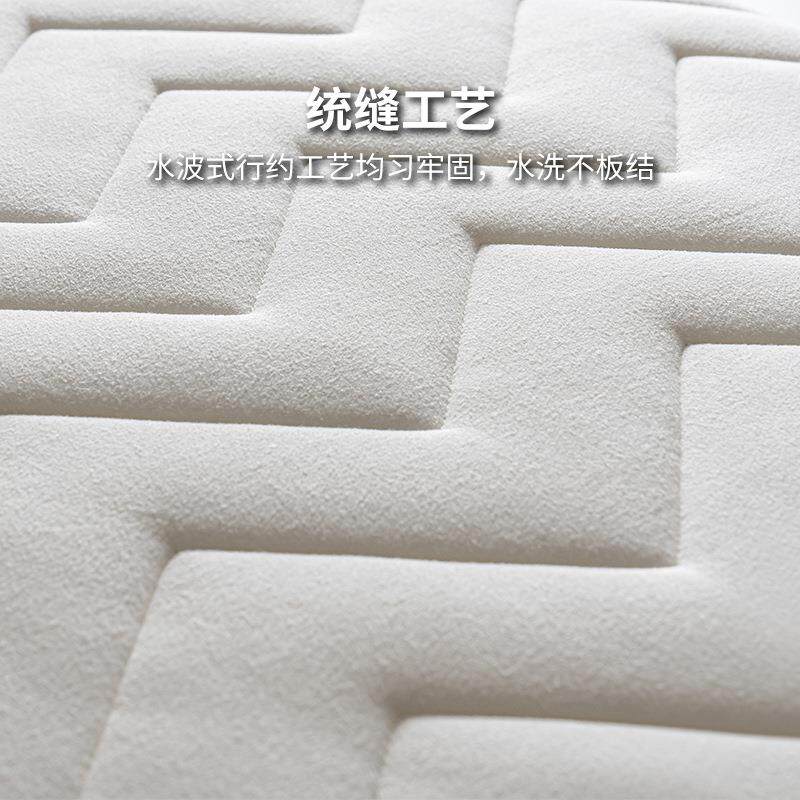 生乳胶床垫租房软垫家用人加厚榻榻米睡双垫床褥子学宿垫CAN舍单