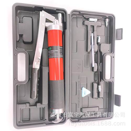 直销新款富宇黄油枪手动双压杆600高压汽保自吸FUYU外贸注油枪C-9