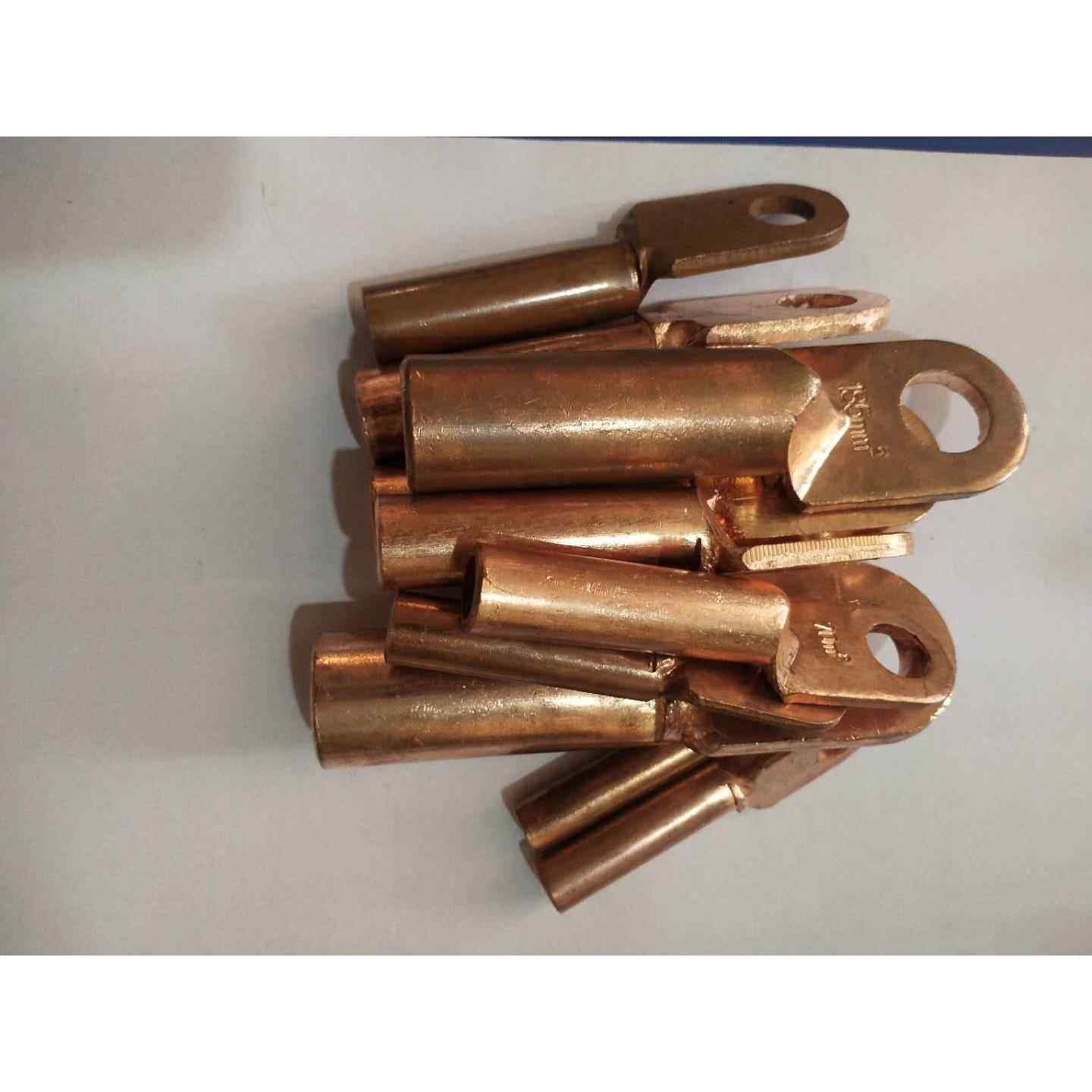 铜鼻子DT接线端子10 16 25 35 50 70 95 120 185平方铜线耳