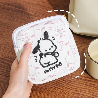 Charger Digital Storage Bag, Cute Cartoon CCD Mini Camera Po