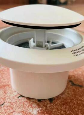 华旗塑料档按压式新风口带滤厂网通ICR口风圆形排风三口家现货