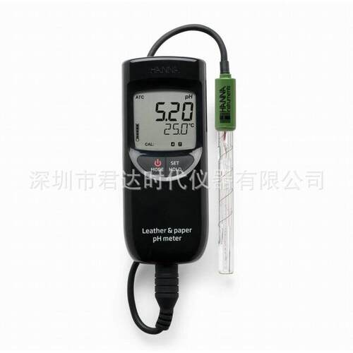 意大利哈纳HI99171皮革纸张酸度pH计 HI99121便携式土壤酸度pH计