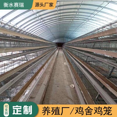 阶梯式蛋鸡笼热镀锌蛋鸡笼肉鸡笼鸡笼厂家