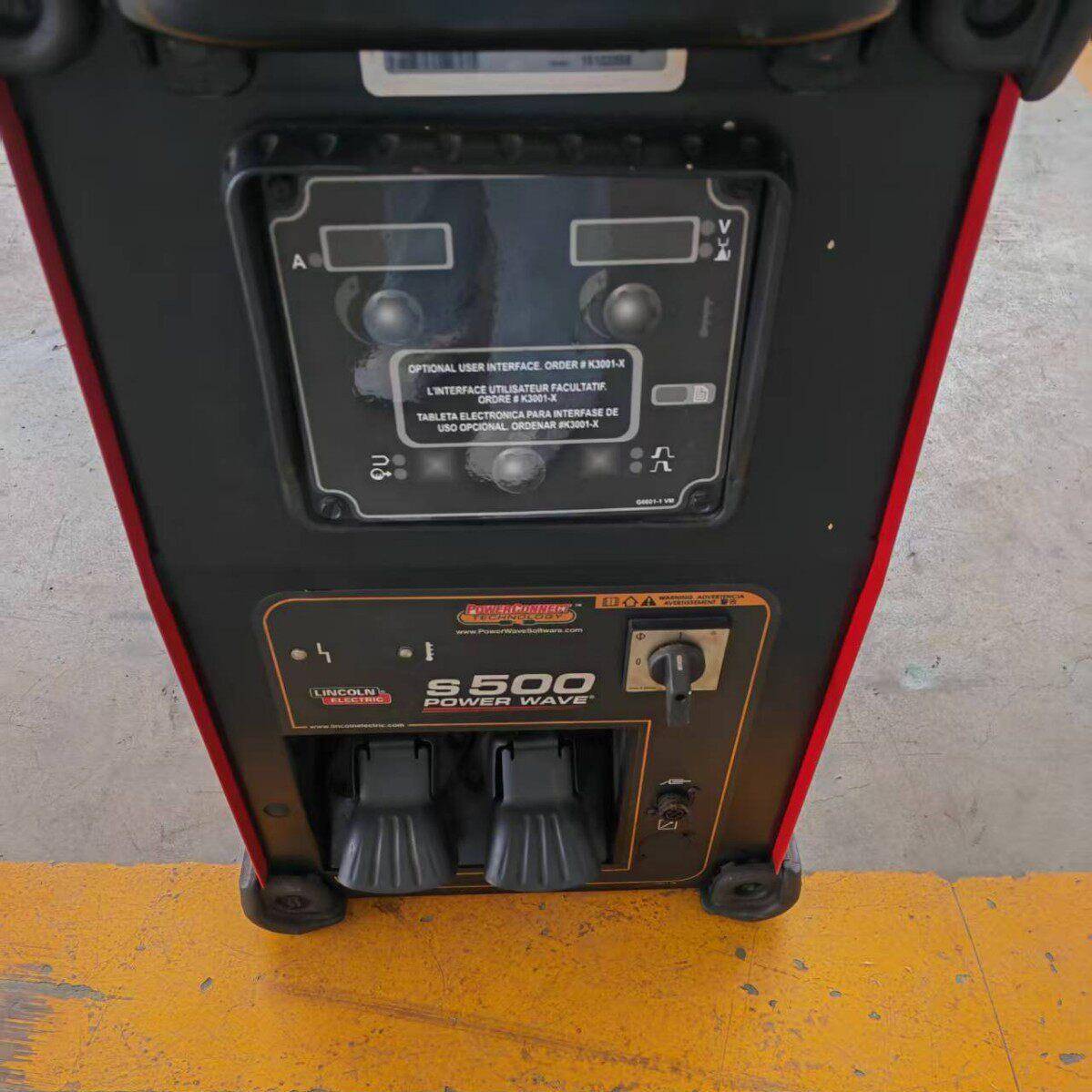 林肯POWER WAVE S500先进工艺电焊机原装进口正常运行
