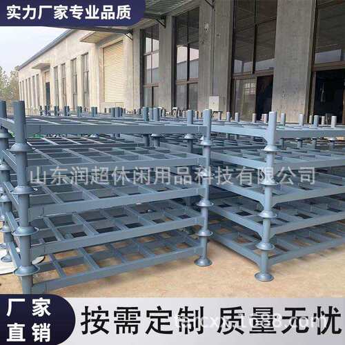 堆垛架折叠式仓库巧固架重型布料折叠货架仓储架子厂家钢制货架