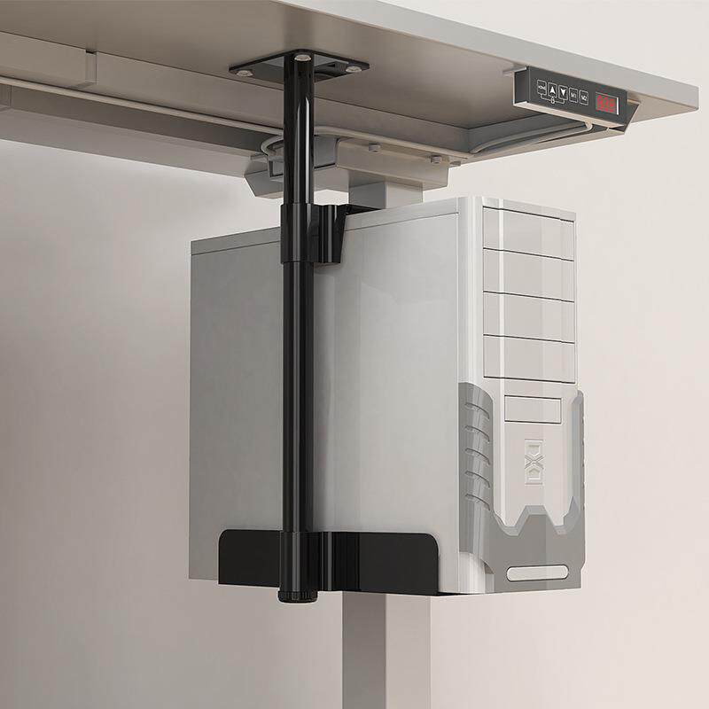 电脑主机架悬挂式台式吊架办公桌下托架机箱支架架托收纳底座置物