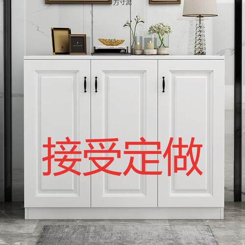 鞋柜家用储物柜大容量收纳柜入户门口鞋架阳台一体客厅阳台柜