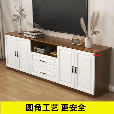 电视柜实木家用客厅户储物柜现代简约小型卧室欧多式MBW功能柜高
