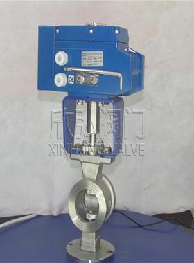 VQ947F、VQ947H电动V型球阀矿用微型电动低温调节球阀电动球阀