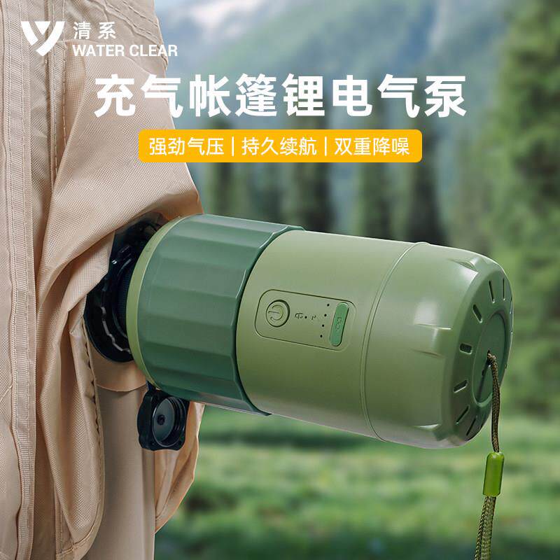户外帐篷电动打气机可携式大功率自动打气机帐篷多功能打气机