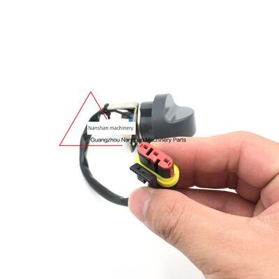 三一Sy75/135/205/215/235/305-8自动节气门旋钮节气档开关挖掘机