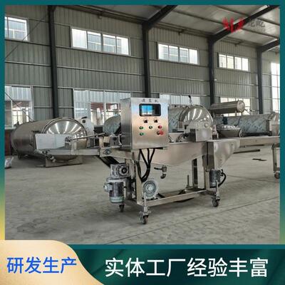 调理品全套加工设备隧道式小酥肉挂浆裹面糊机器全自动上浆机