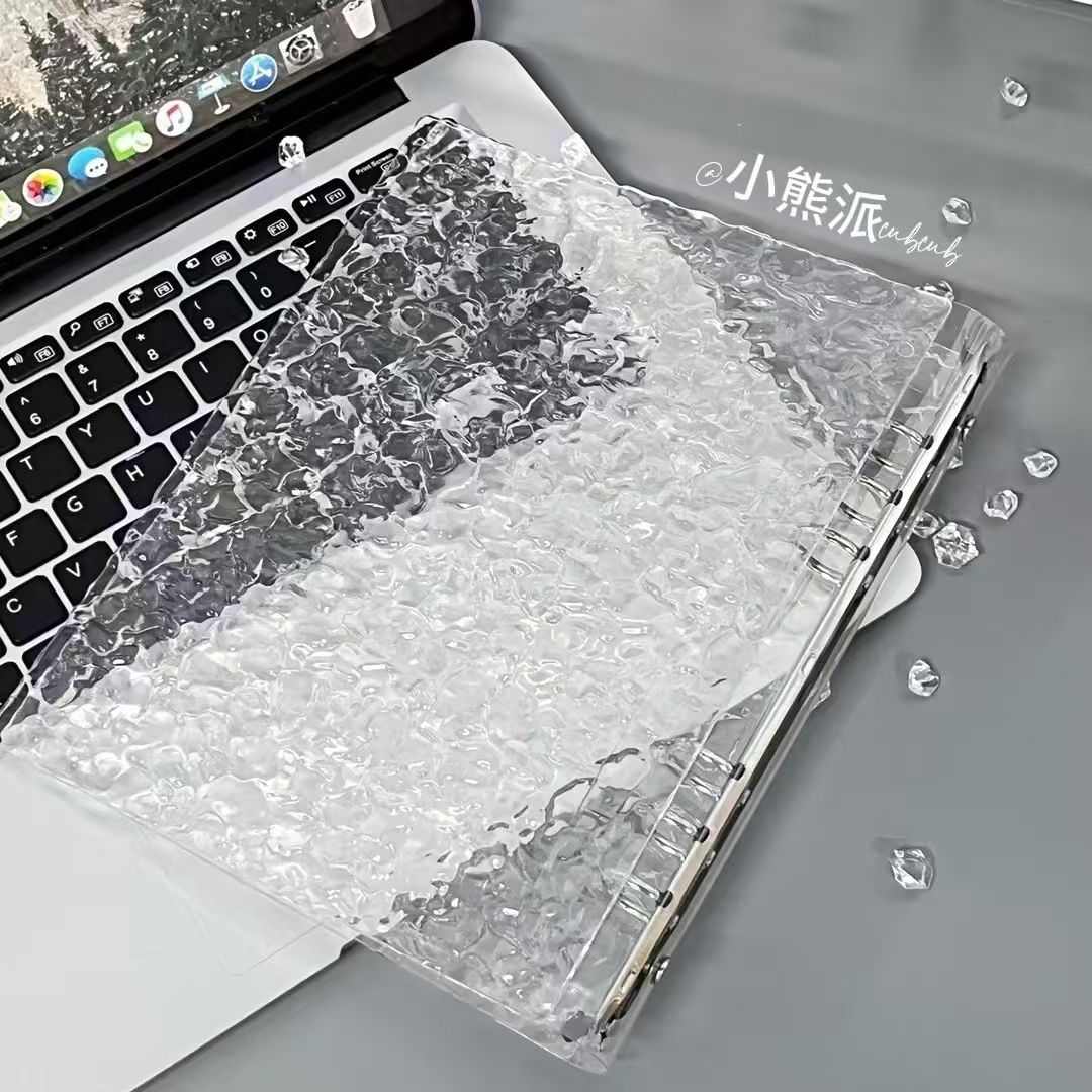 水晶卡册四宫格3寸小卡爱豆专辑追星小马宝莉收纳册亚克力同学录