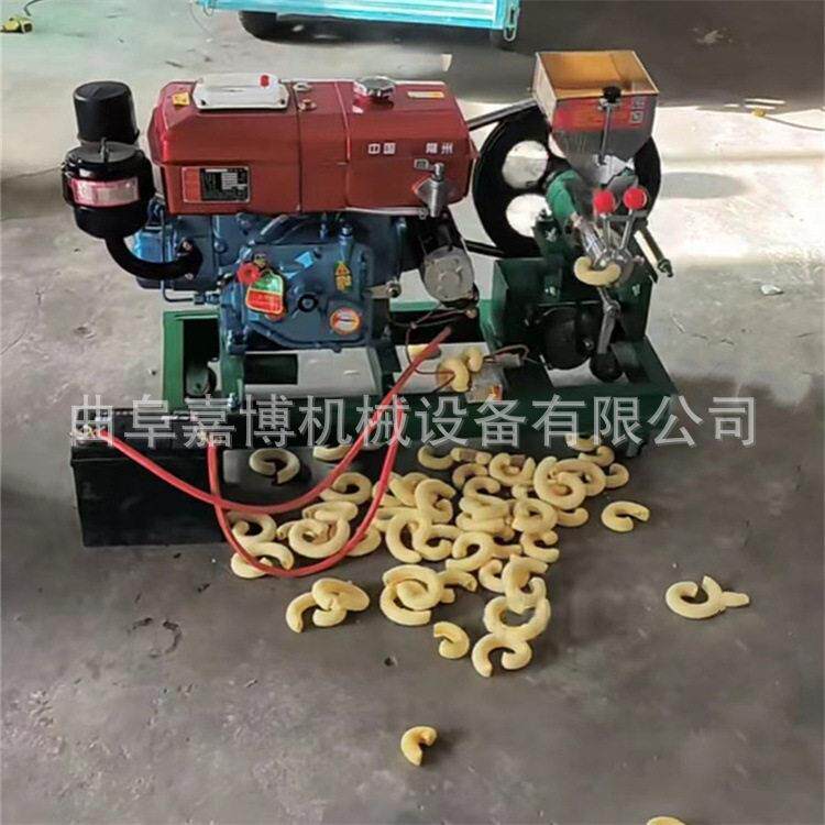 电启动柴油机带五谷杂粮膨化机, 大米苞米花制作机  滨州焦米棍机