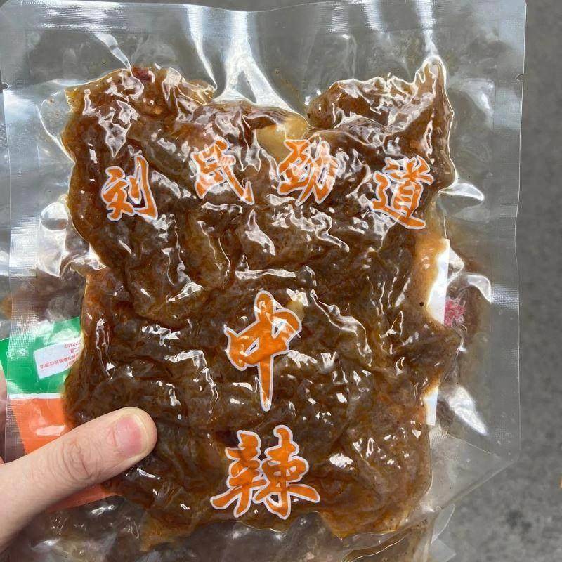魔芋干新货刘氏劲道魔芋干丝刘式劲道魔芋农家魔芋丝麻辣零食张家