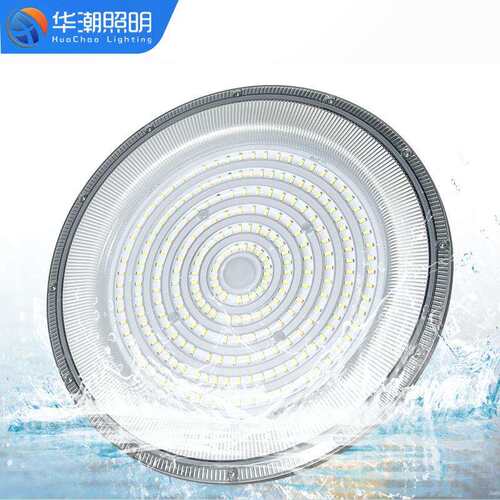 DOB线性ufo工矿灯圆形led飞碟灯工业亮化工程高棚照明灯DOB宽压
