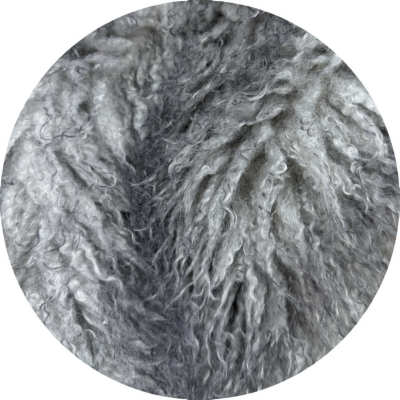 厂家现货高品质滩羊毛人造毛皮长毛绒布落水毛大弯毛染尖面料