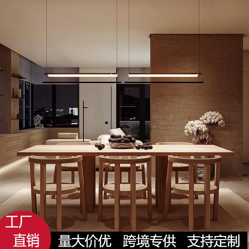 现代中式餐厅茶室灯简约日式禅意创意吧台展厅画室装饰设计师吊灯