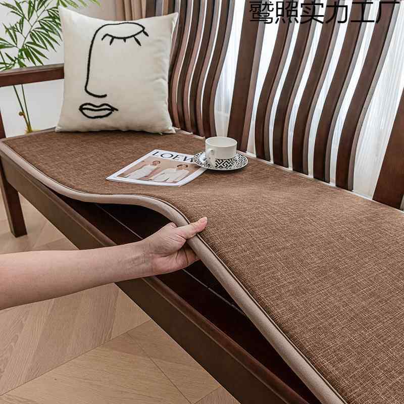 加厚沙发垫四季通用轻奢现代高端红实木沙发垫子坐垫防滑垫