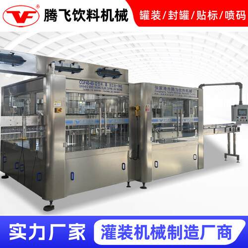 CGF40-40-12型冲、灌、封三合一体机腾飞机械厂家饮料灌装机械
