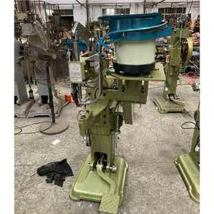 桌面鸡眼 头盔帽非标打铆钉机自动铆钉扣机 ST3 6踏半空脚心铆接