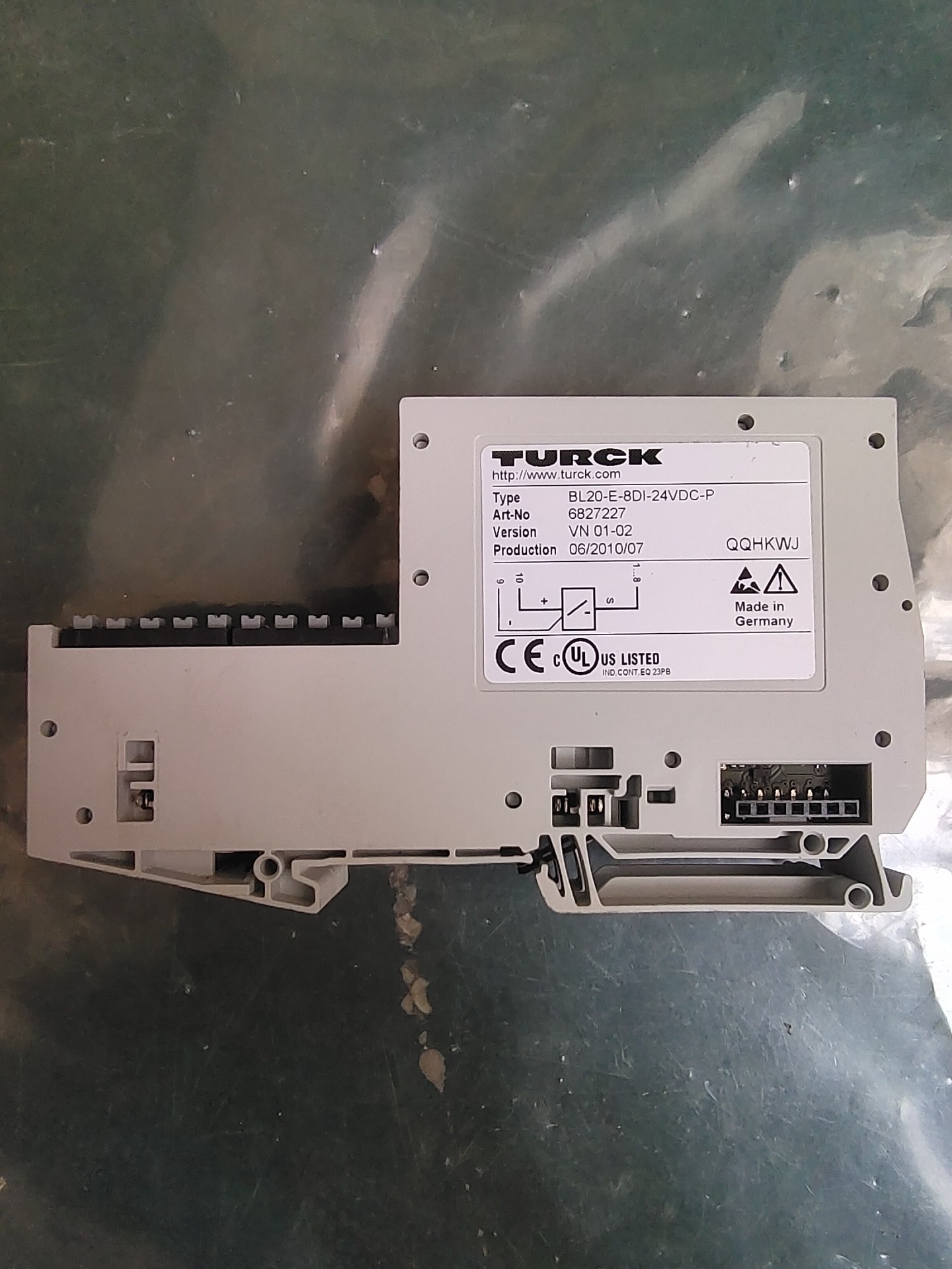 TURCK图尔克 BL20-E-8DI-24VDC-P 68