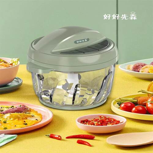 厂家直销家用电动绞肉机多功能电动料理机绞菜器切菜器料理器