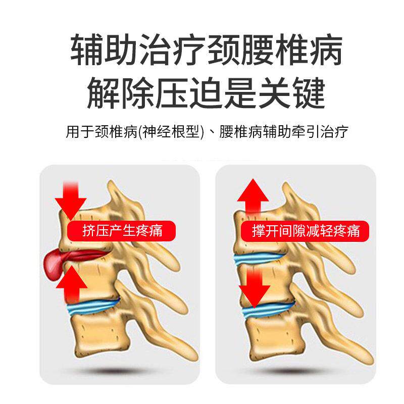 便携式颈椎牵引器外贸牵引带颈部矫正吊脖子疼痛托颈家用理疗神器