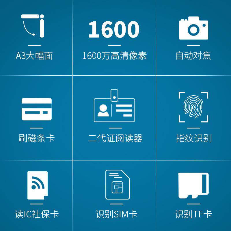 高拍A仪A仪专文档扫描项目工程投标用扫KC6A02描仪