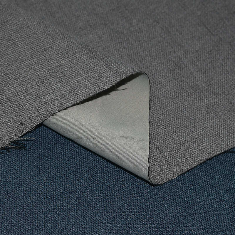 窗帘面料定制高档欧式风格缎彩仿麻黑丝遮光窗帘布料