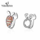 Rabbit Asymmetric Lovely Clip Carrot Cuff Todorova Ear