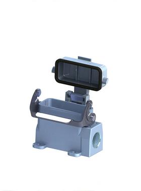 直销 重载连接器外壳H10A-SF-1L-CV-M20/P16-PG21 工业插头底座