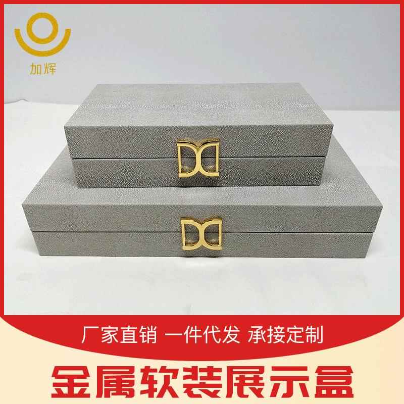创意新中式木质首饰收纳盒时尚长方形翻盖木质盒子木质工艺品直供