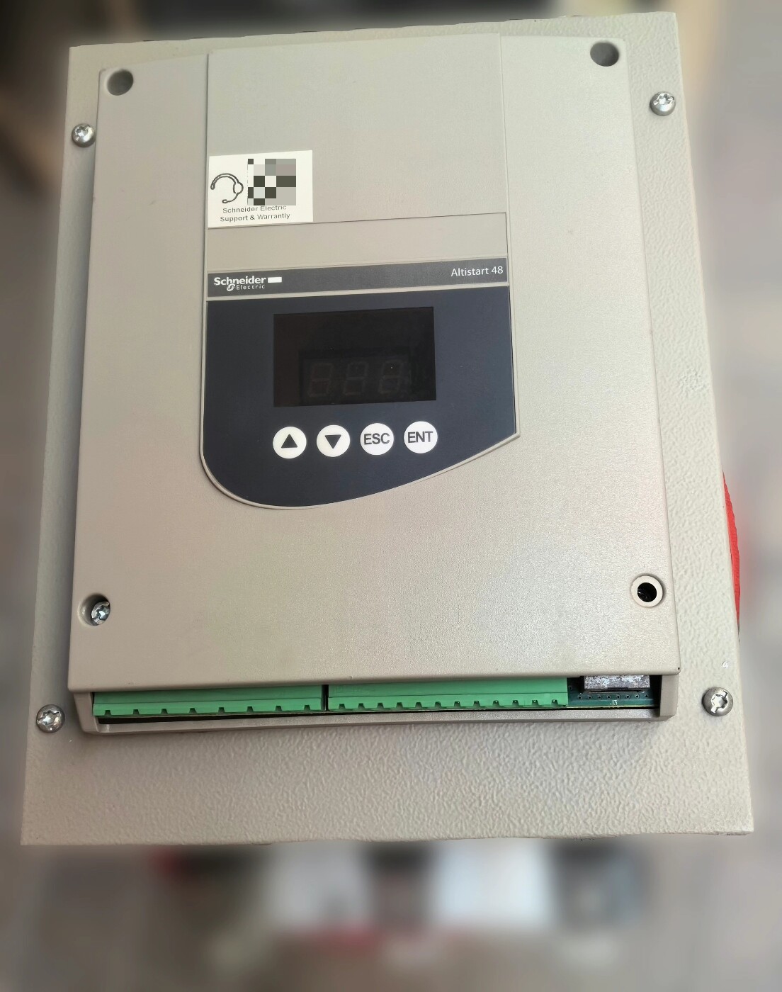 施耐德软启动ATS48C17Q 拆机功能包好！