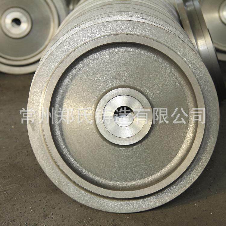 常州飞轮厂家皮带轮滑块齿轮连杆曲轴标准现货飞轮可供应