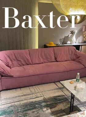意式轻奢复刻baxter沙发大小户型现代极简直排Sorrento索伦托沙发