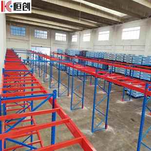 仓储货架重型车间垫板横梁式 置物架承重2吨3吨高承重货架
