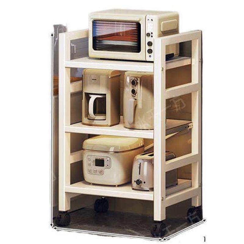 抽拉式厨房置物架落地架多层夹缝收纳架家用烤箱微波炉置纳架,厨房/烹饪用具,厨房抽屉置物架,淘宝优惠券,粉丝福利购,淘宝优惠卷