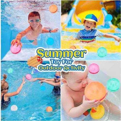 Water fight water bomb water balloons reusable play balls
