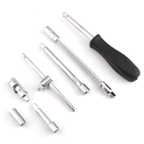 82件套筒套棘轮修扳多手套装五金汽车修63857理维修管车工具箱功