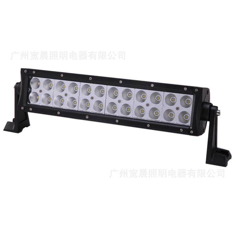 螺丝款72W LED长条灯工作灯前杠灯中网灯引擎盖灯 牧马人改装灯